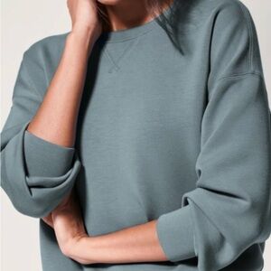 Spanx Air Essentials Crewneck 3X Hazy Blue Grey